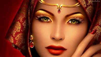 Digital Faces Pretty Wallpapers Fantasy Face Female