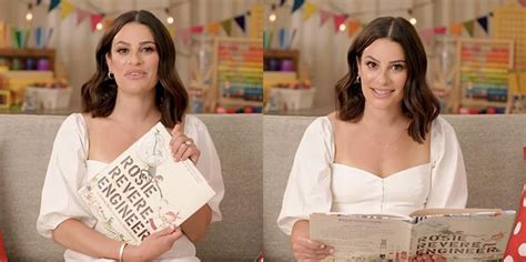 New Video Shows Evidence That Lea Michele Can Indeed Read