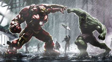 Hulkbuster Marvel Comic Wallpapers Wallpaper Cave