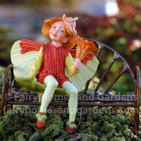 The Nasturtium Fairy Cicely Mary Barker Flower Fairies Flower