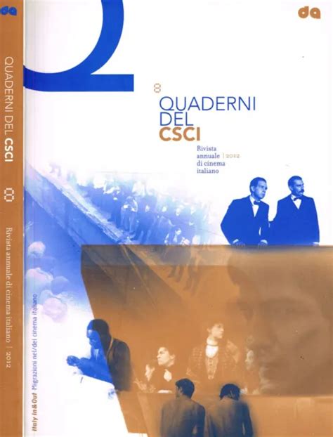 Quaderni Del Csci Rivista Annuale Di Cinema Italiano N Aa