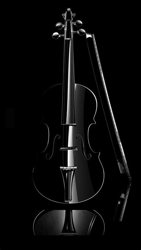 Elegant Cello Music Instrument Iphone 7 Wallpaper Black N White