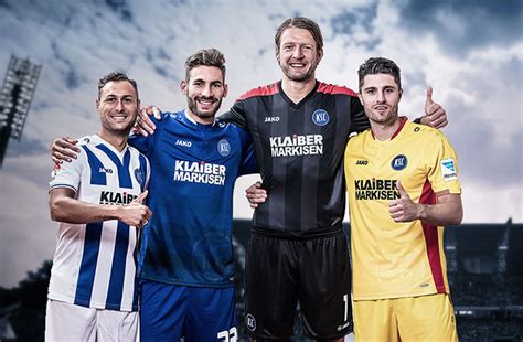 Beim don bekommst du das aktuelle trikot für kinder deines karlsruher sc von macron zum starken preis. Karlsruhe 16-17 Trikots veröffentlicht - Nur Fussball