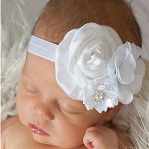 Big Rolled Rose Flower Headband Newborn Rose Headband Kids Flower