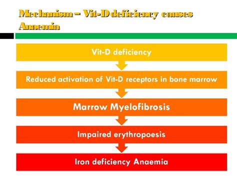 Interrelationship Between Iron Deficiency Anaemia And Vit D Deficiency