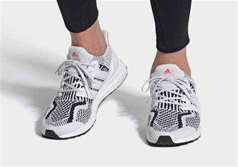Adidas Ultra Boost 50 Dna “zebra” Cloud Whitecore Black Release Date