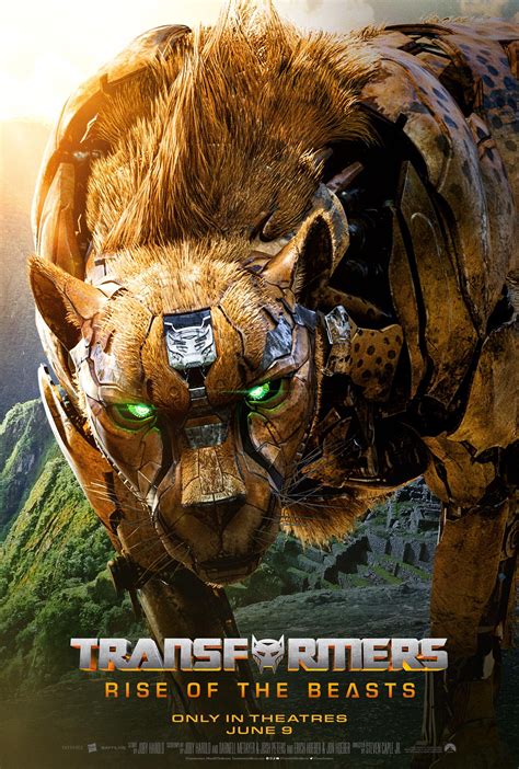 Transformers Rise Of The Beasts Character Posters Reveal New Characters