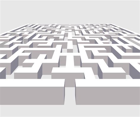 3d Maze Vector Art Icons And Graphics For Free Download