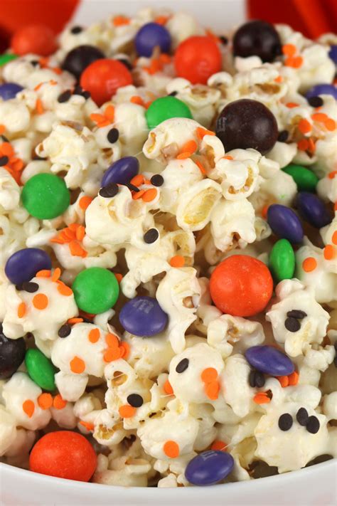 Trick Or Treat Halloween Popcorn Two Sisters