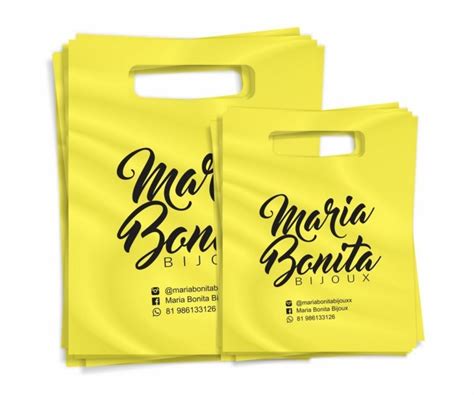 Sacolas plasticas personalizadas personalização de sacolas em goiania