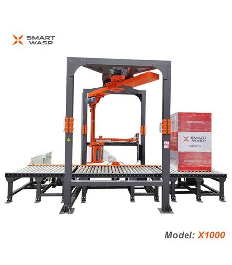 S Model Inline Fully Automatic Pallet Wrapping Machine Pallet Wrapping Machine Use LLDPE