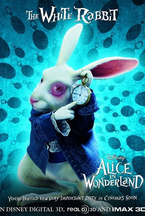 Alice In Wonderland Movie Alice In Wonderland Characters White