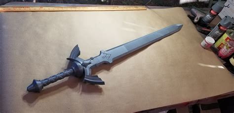 fully assembled zelda sheath for master sword breath of the wild 3d printed uy