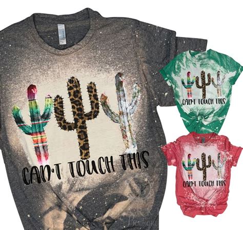 Can't touch this tee cactus shirt cactus tshirt. Cactus Shirt - Succulent Bleach Shirt -Boho Cactus TShirt ...