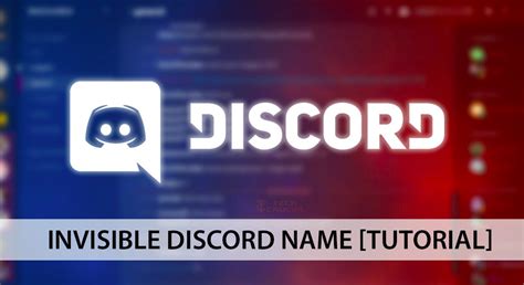 Discord Invisible Name And Avatar Guide Techone8