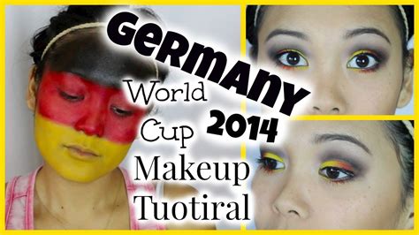 Germany World Cup 2014 Makeup Tutorial Youtube