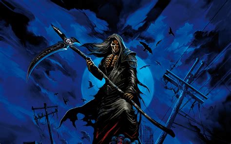 1920x1200 Dark Grim Reaper Hd Cool 1200p Wallpaper Hd Fantasy 4k