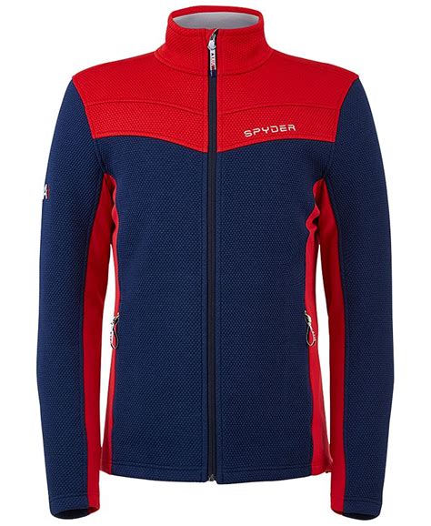 Spyder Mens Usa Olympics Encore Jacket And Reviews Coats And Jackets