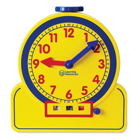 Learning Resources Primary Time Teacher 12 Hour Clock Preschool Time