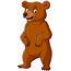Cartoon Funny Bear Standing Stock Illustration  Download Image Now