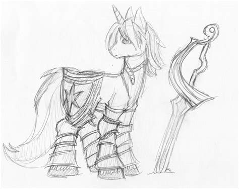 Anime Shining Armor Sketch By Inspectornills On Deviantart