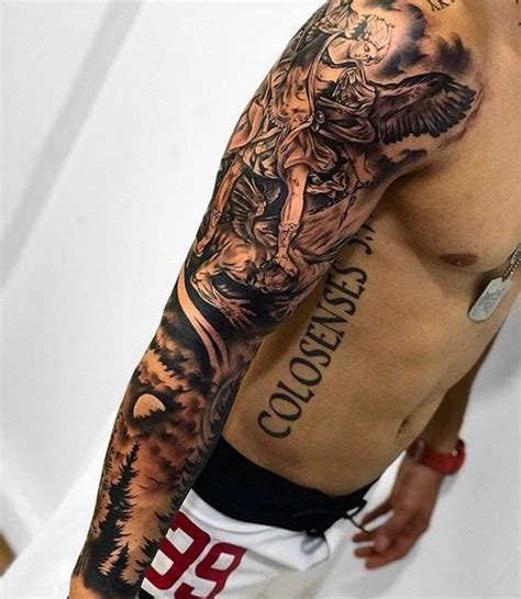 50 Amazing Half Sleeve Tattoos For Men Tattoos For Guys Half Sleeve