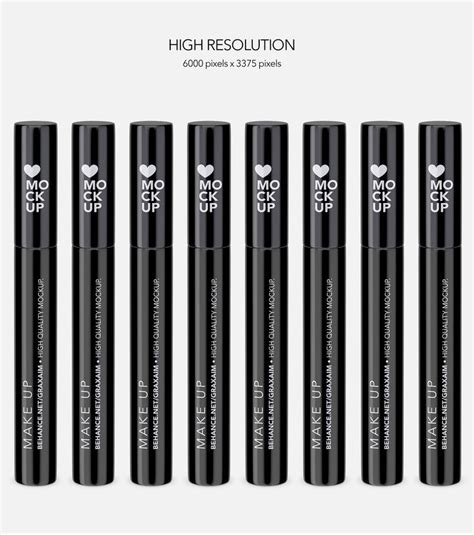 Download Cosmetics Mockup - Make up - Glossy | Cosmetics mockup, Mascara, Cosmetics
