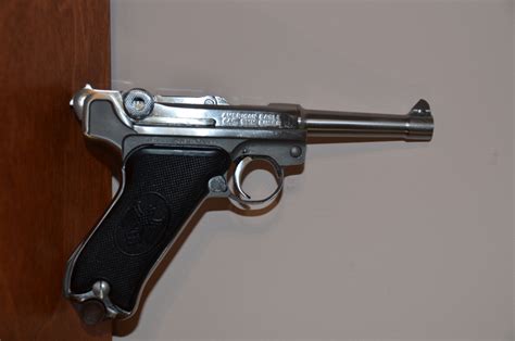 An American Eagle Luger P08 Luger In 9mm You Will Shoot Your Eye Out