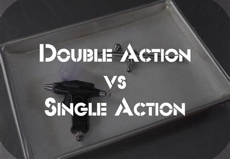 Airbrush Double Action Vs Single Action Big Comparison