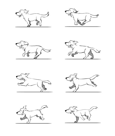 Teckelruncycle Animated Dog Sketches
