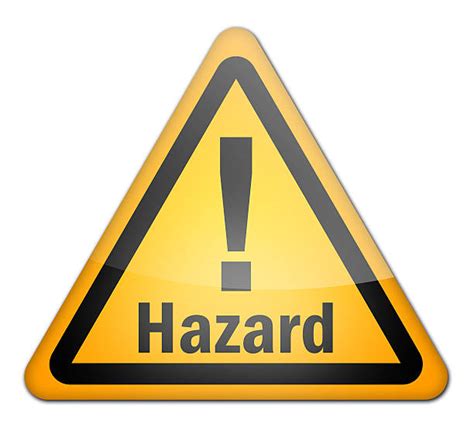 Hazard Sign Clip Art Vector Images And Illustrations Istock