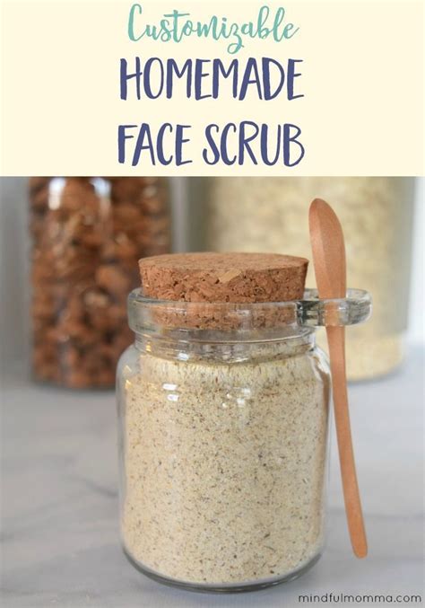This Simple Homemade Face Scrub Powder Made With Oats Almonds And
