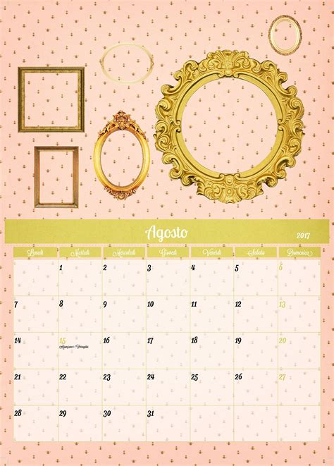 calendar 2017 - filippofanciotti.com | Agosto