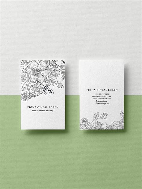 Need amazing quality business cards or postcards in a hurry? Printable Business Card Template DIY Business Card Instant ...