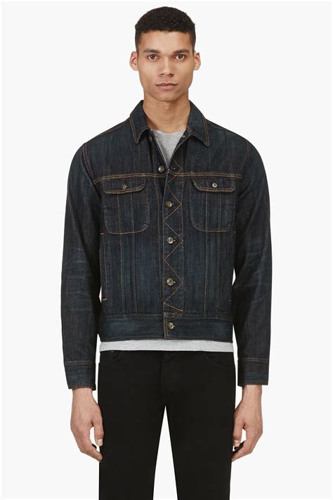 Rag And Bone Indigo Softened Denim Jacket