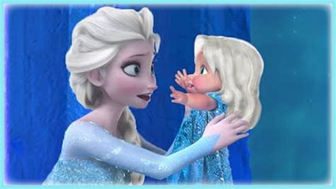 Frozen Princesa Elsa Y Su Bebe Juegos Infantiles Youtube