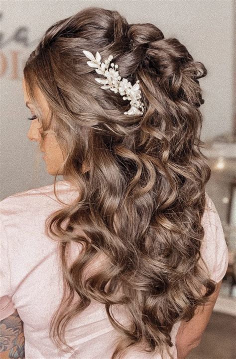 Amazing Half Up Half Down Hairstyles For Wedding