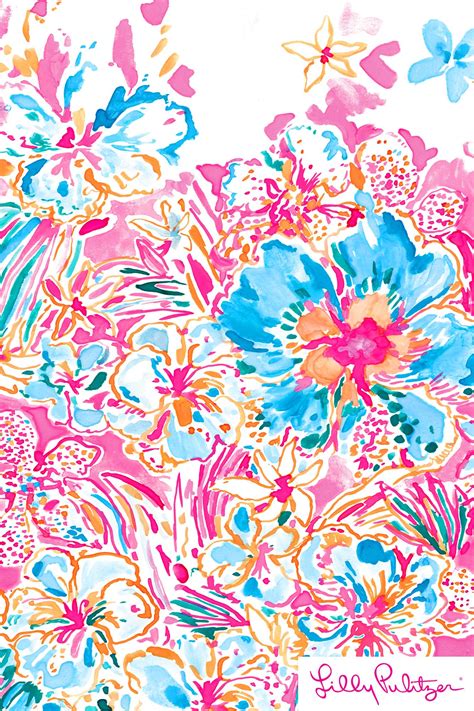 We thought this theme would be darling for may because lilly patterns go perfect for the transition from spring to summer! Resort Escape Floral - Lilly Pulitzer x Starbucks 2017 ...