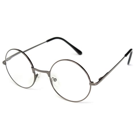 unisex men women resin round oval metal rim presbyopic reading glasses vintage eyeglasses at