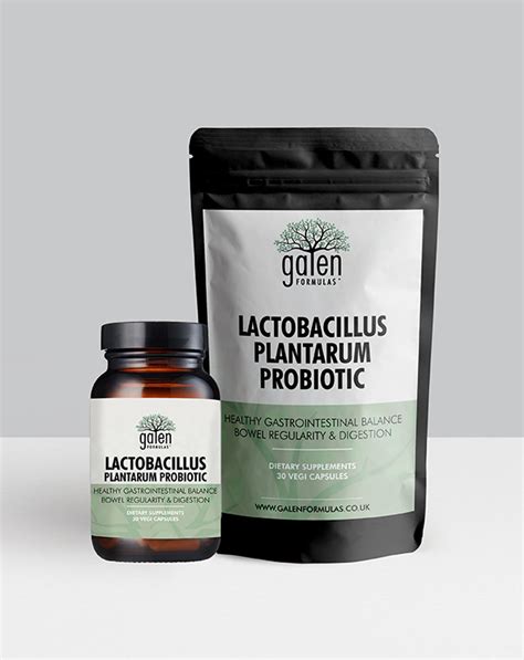 Lactobacillus Plantarum Probiotic Galen Formulas