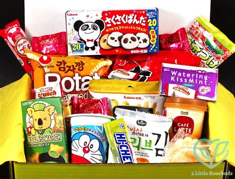 It's impossible to not want to eat the whole box in one sitting! EsianMall June 2016 Asian Snack Box Review - 2 Little Rosebuds