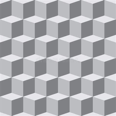 Geometric Pattern Seamless Cube Stock Illustrations 26878 Geometric