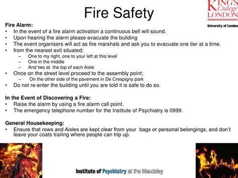 Ppt Fire Safety Powerpoint Presentation Free Download Id5808121