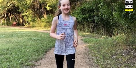 10 Year Old Girl Runs Equivalent Of 21 Marathons In One School Year