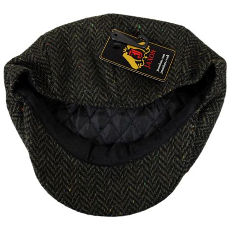 Jaxon Hats Cambridge Herringbone Wool Newsboy Cap Newsboy Caps