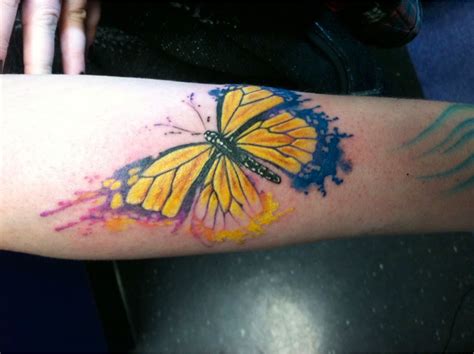 Check spelling or type a new query. My new watercolor butterfly tattoo!! | Watercolor ...