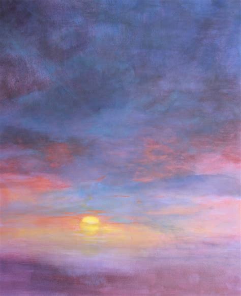 Susan Fowler Fine Art Sunset Landscape Fine Art Oil Painting SUNSET