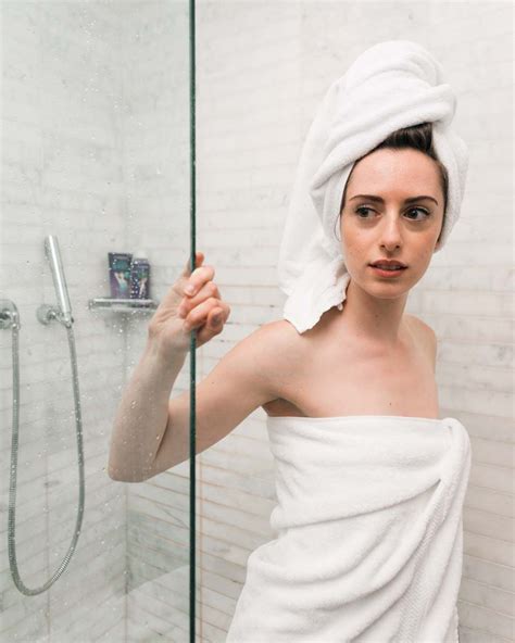 Shower Woman Inside Bathroom Skincare Image Free Photo