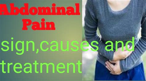 Abdominal Pain Causes Symptoms Treatments And Moredr Najid Youtube