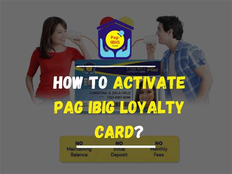Easy Steps How To Activate Pag Ibig Loyalty Card Pihlc